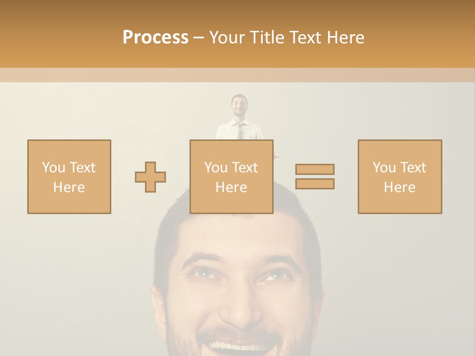 Business Man Rest PowerPoint Template