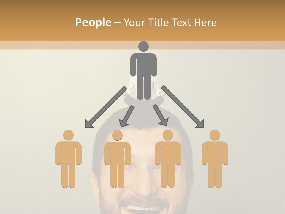 Business Man Rest PowerPoint Template