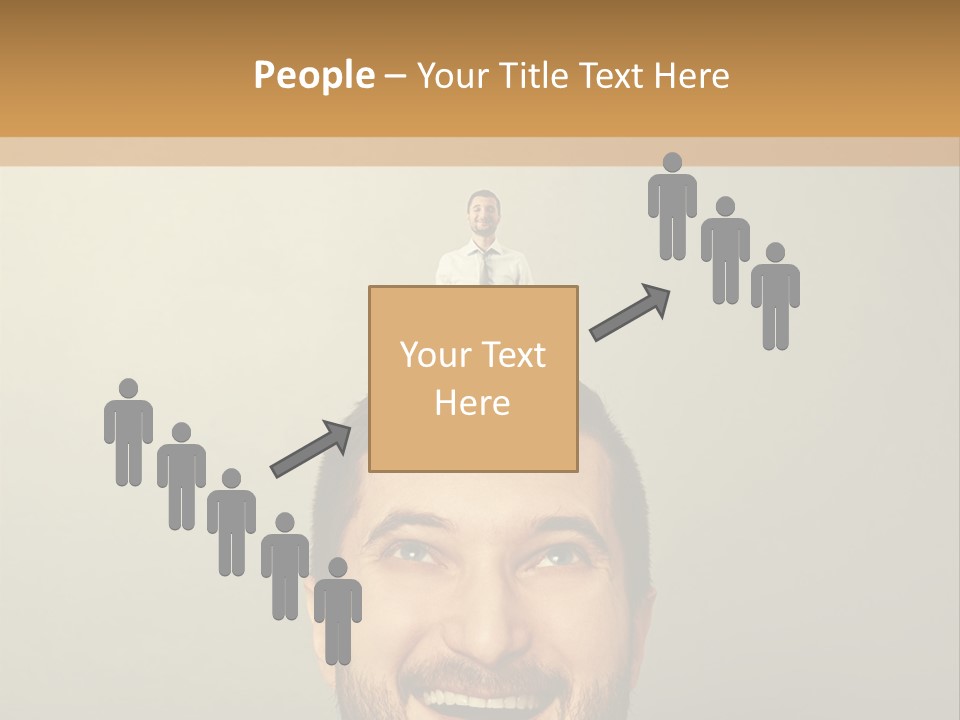 Business Man Rest PowerPoint Template