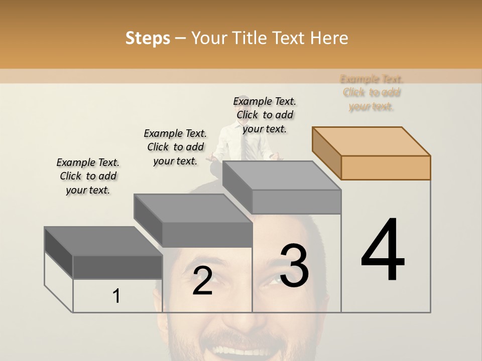 Business Man Rest PowerPoint Template