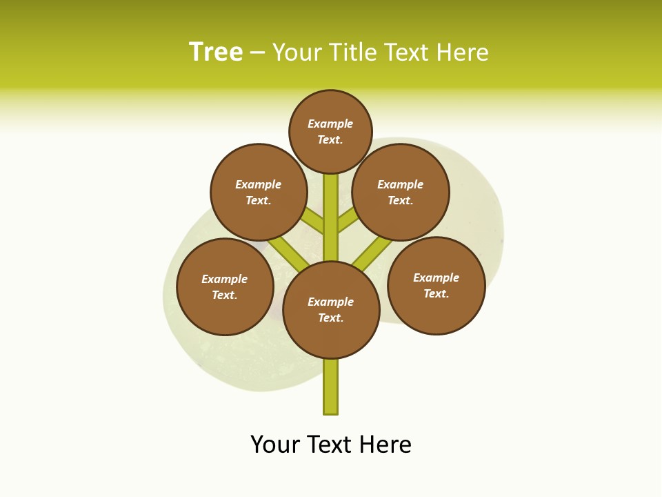 Vine Bunch Group PowerPoint Template