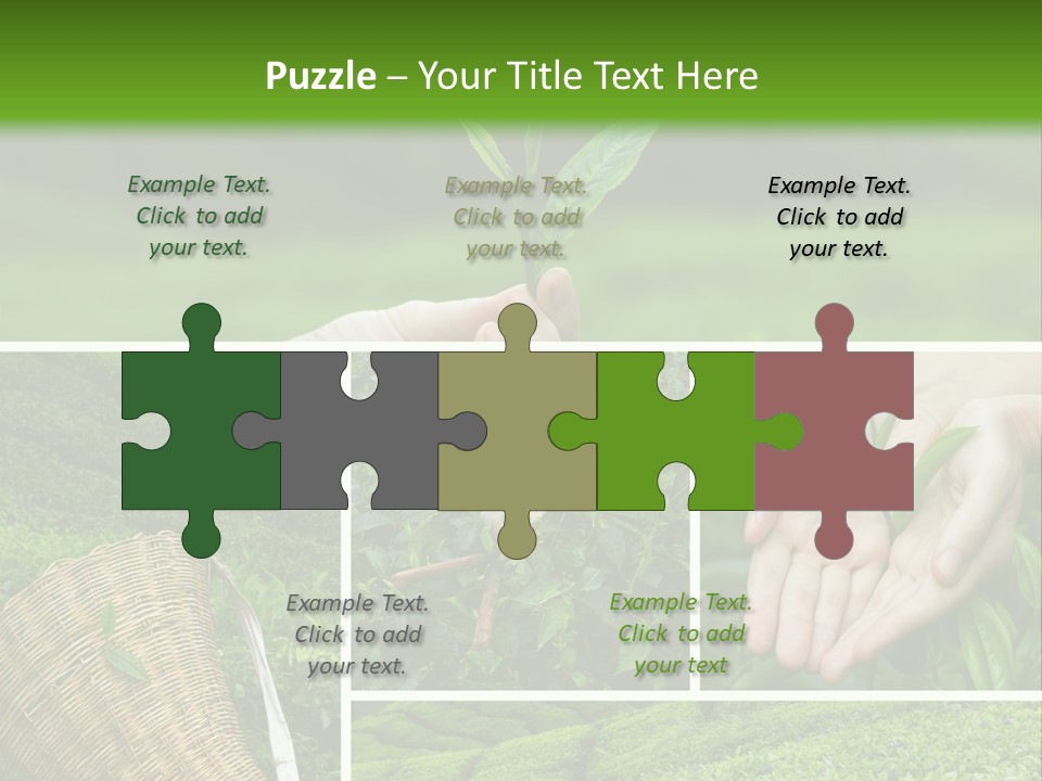 Farm Growth Scissors PowerPoint Template