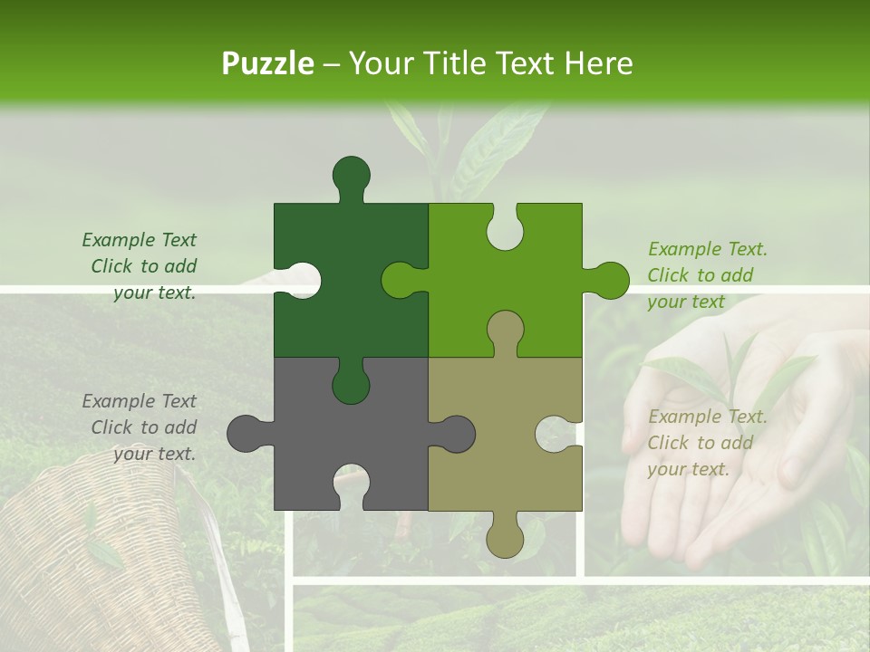 Farm Growth Scissors PowerPoint Template