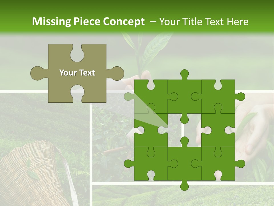 Farm Growth Scissors PowerPoint Template