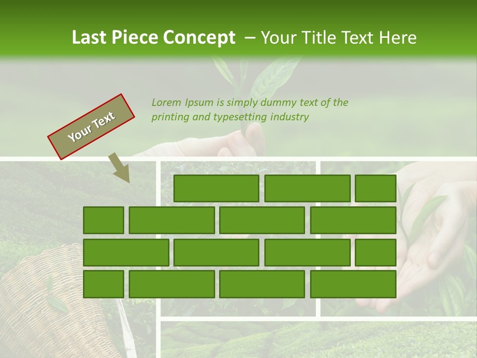 Farm Growth Scissors PowerPoint Template