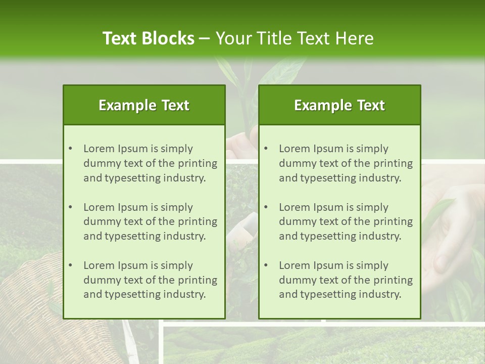 Farm Growth Scissors PowerPoint Template