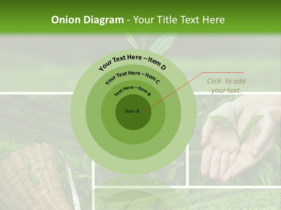 Farm Growth Scissors PowerPoint Template