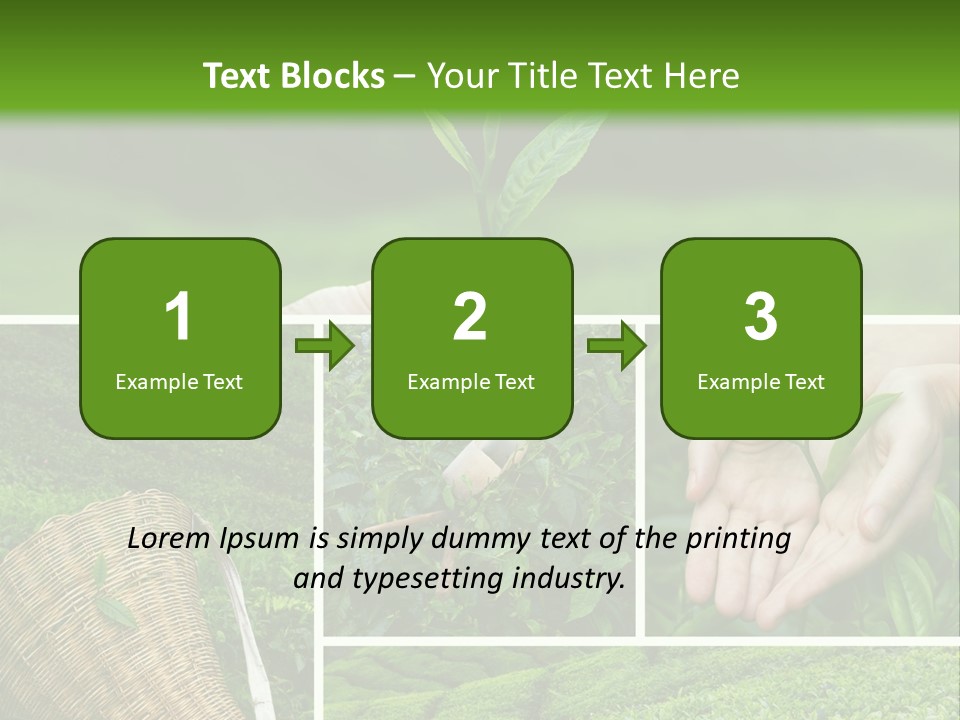 Farm Growth Scissors PowerPoint Template