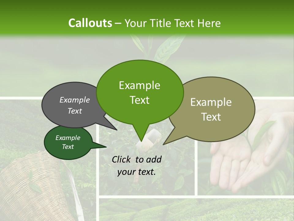Farm Growth Scissors PowerPoint Template