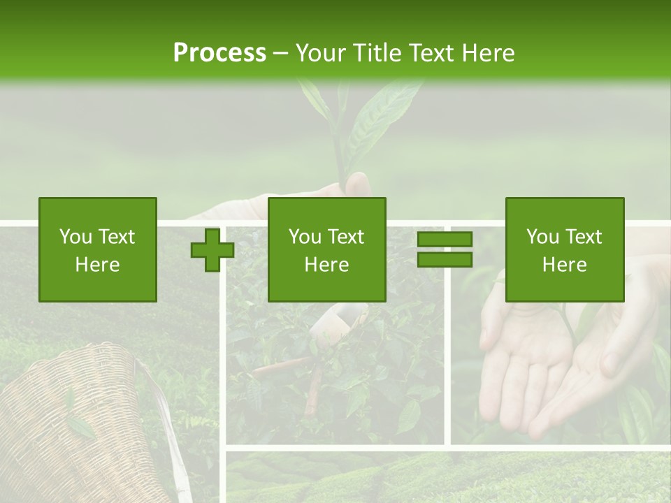 Farm Growth Scissors PowerPoint Template