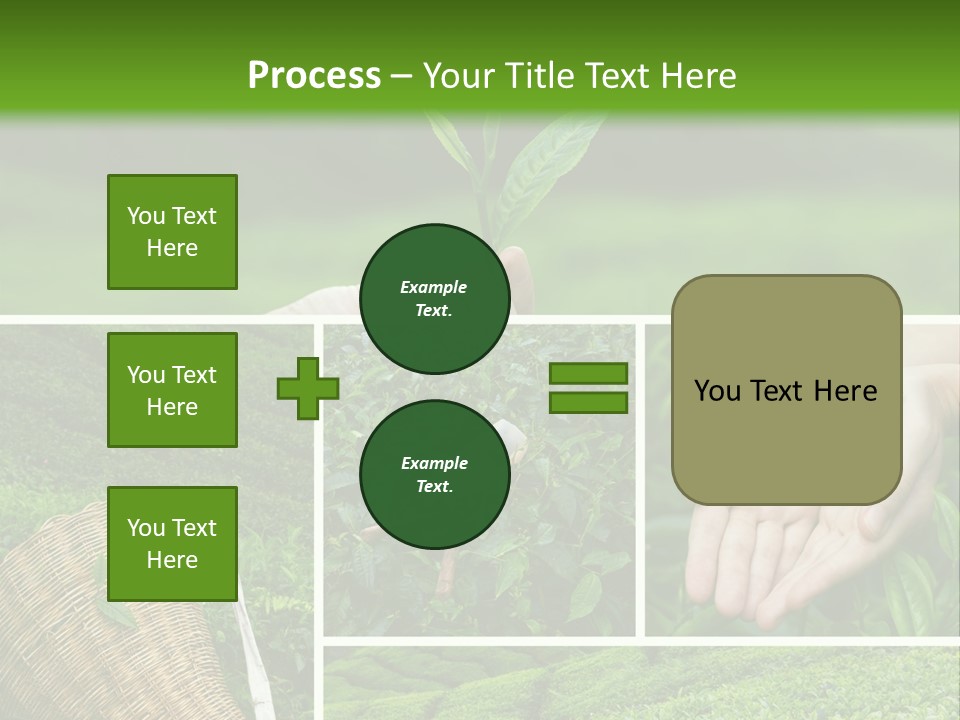 Farm Growth Scissors PowerPoint Template