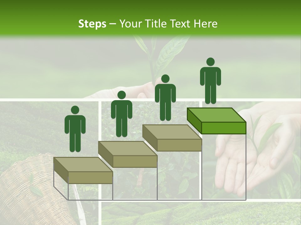 Farm Growth Scissors PowerPoint Template