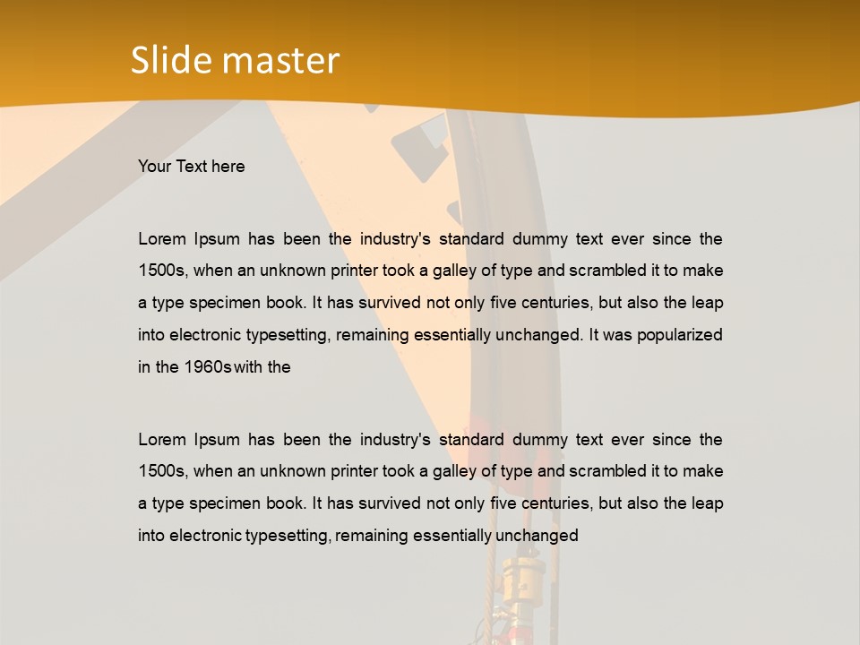 Thirsty Lift Extraction PowerPoint Template