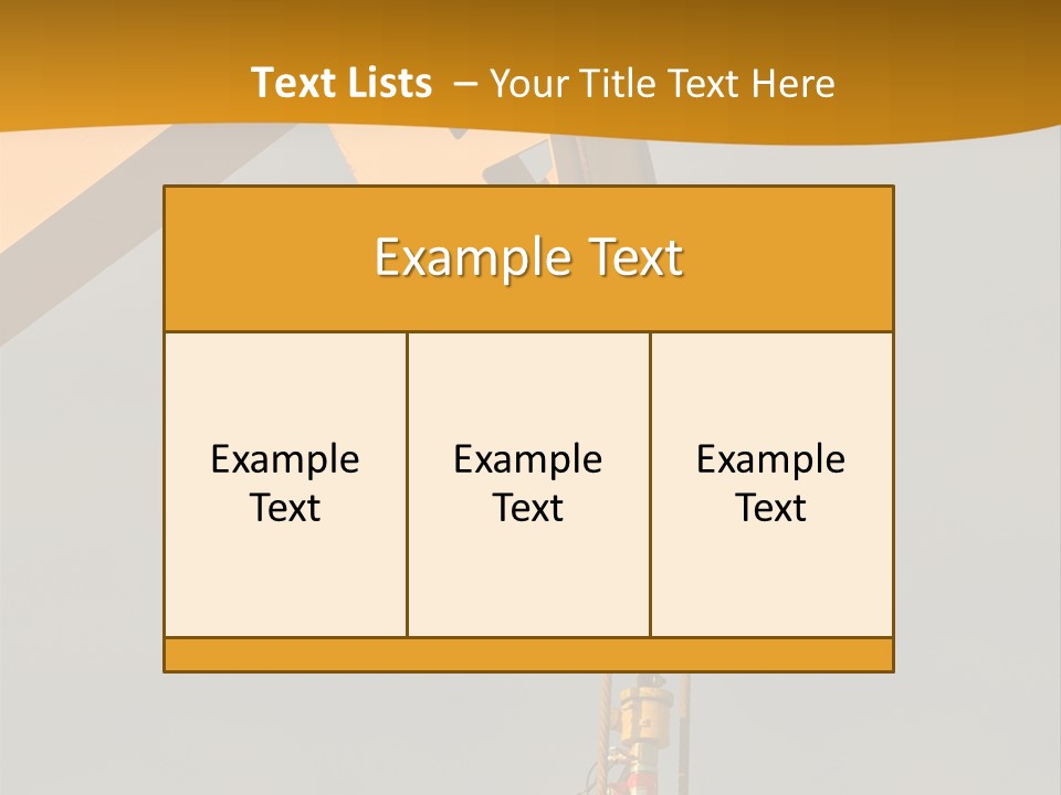 Thirsty Lift Extraction PowerPoint Template
