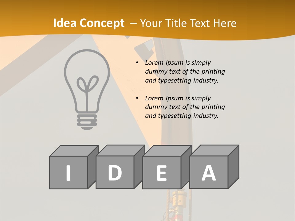 Thirsty Lift Extraction PowerPoint Template