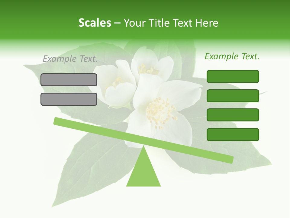 Macro Green Background PowerPoint Template