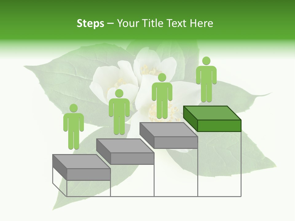 Macro Green Background PowerPoint Template