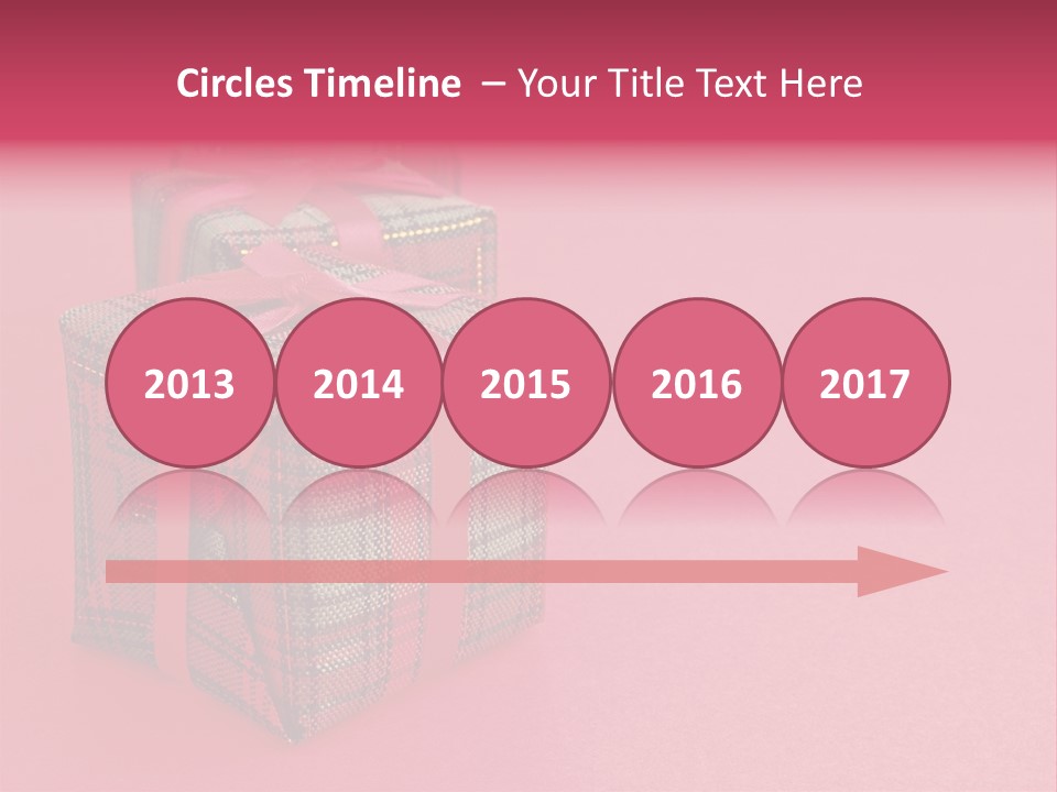 Romantic Delicacy Floral PowerPoint Template