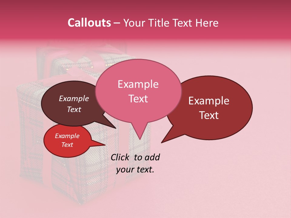 Romantic Delicacy Floral PowerPoint Template