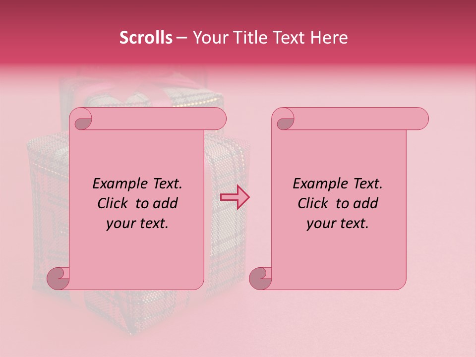 Romantic Delicacy Floral PowerPoint Template