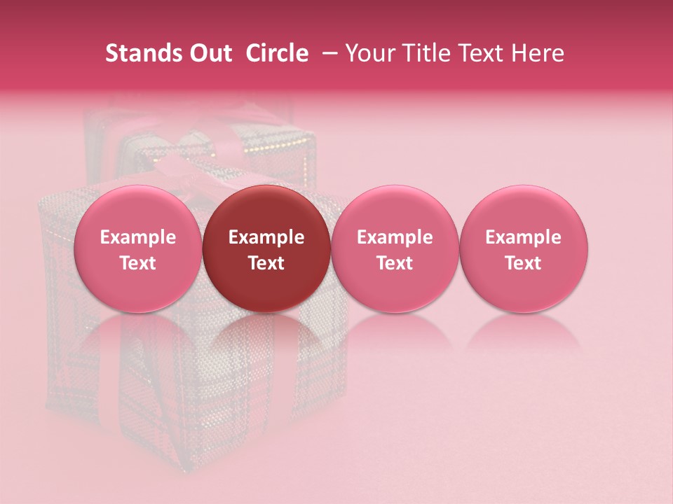 Romantic Delicacy Floral PowerPoint Template