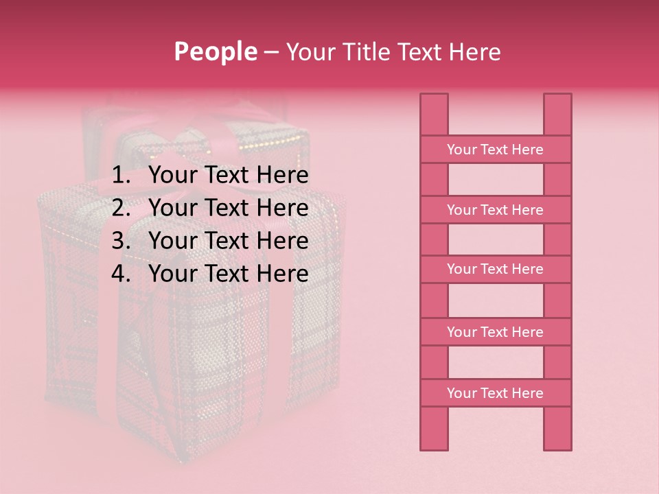 Romantic Delicacy Floral PowerPoint Template