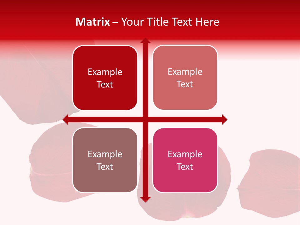 Romantic Delicacy Floral PowerPoint Template