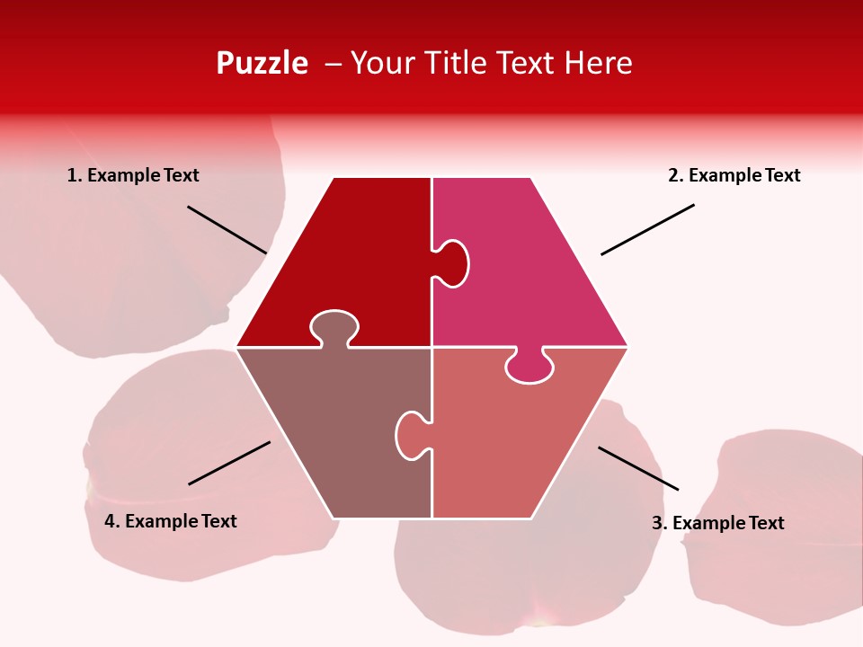 Romantic Delicacy Floral PowerPoint Template