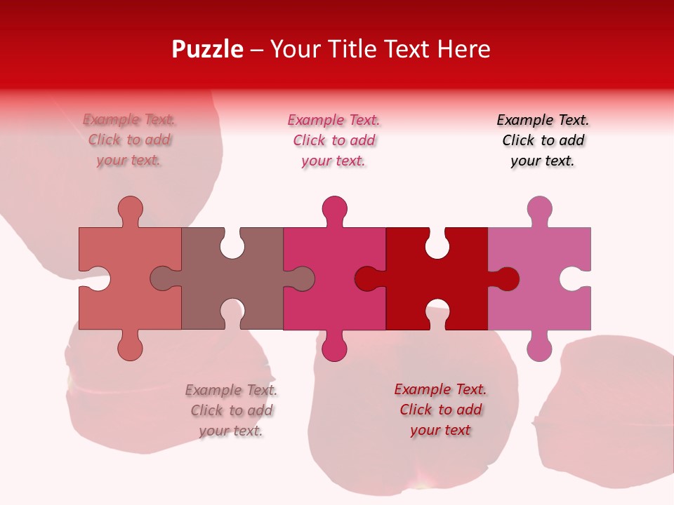 Romantic Delicacy Floral PowerPoint Template