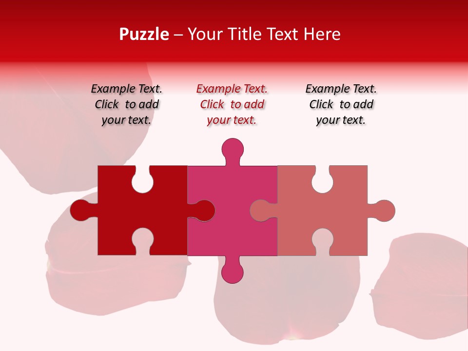 Romantic Delicacy Floral PowerPoint Template