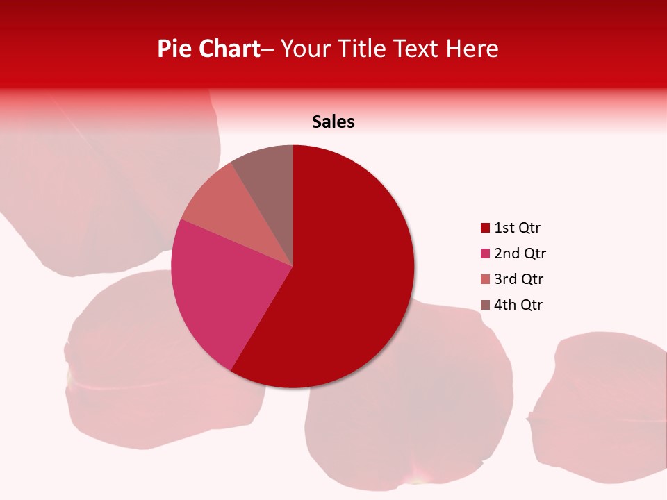 Romantic Delicacy Floral PowerPoint Template