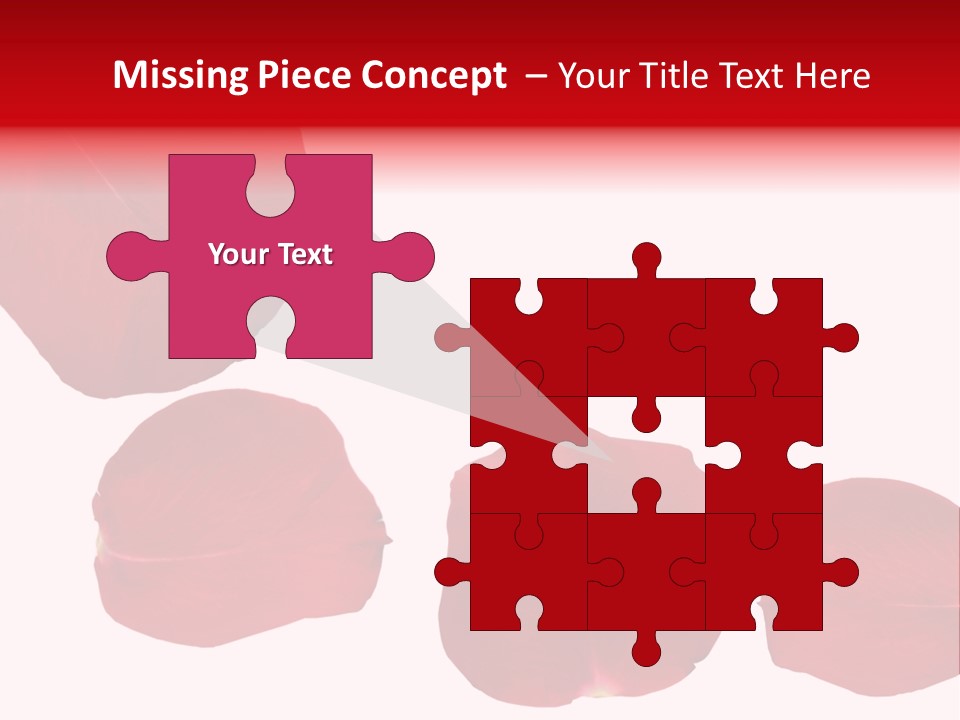 Romantic Delicacy Floral PowerPoint Template