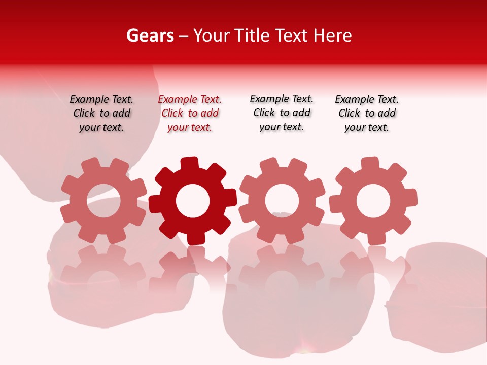 Romantic Delicacy Floral PowerPoint Template