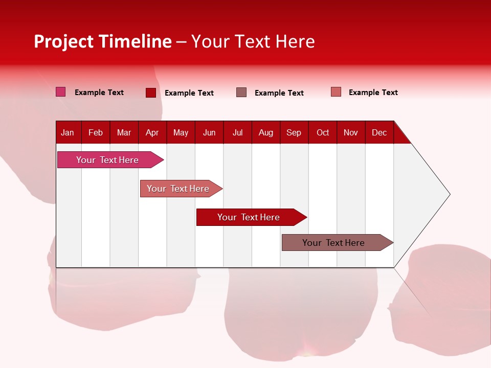 Romantic Delicacy Floral PowerPoint Template