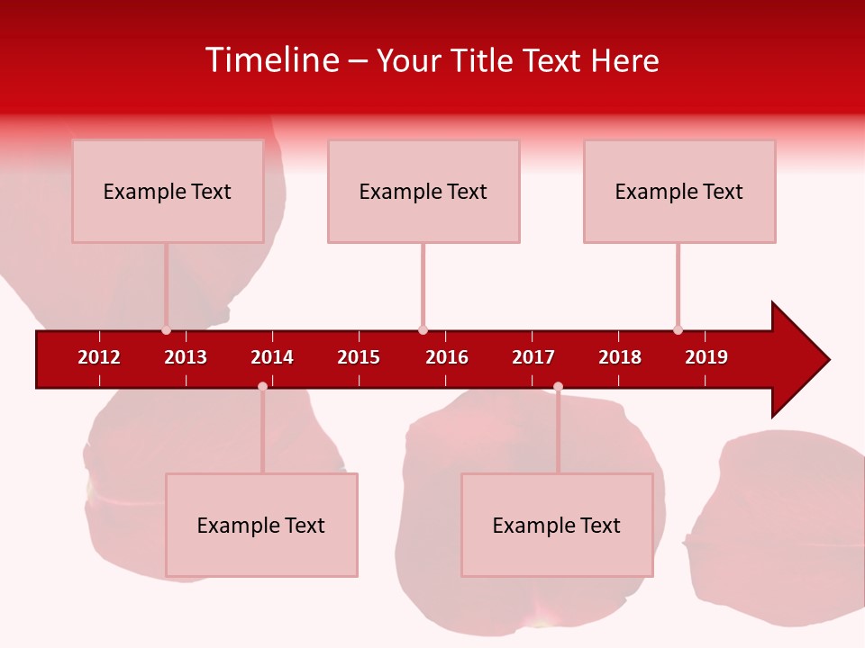 Romantic Delicacy Floral PowerPoint Template