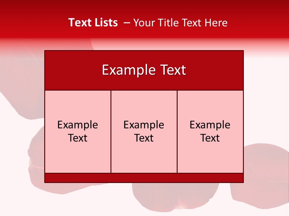 Romantic Delicacy Floral PowerPoint Template