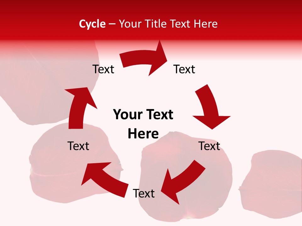 Romantic Delicacy Floral PowerPoint Template