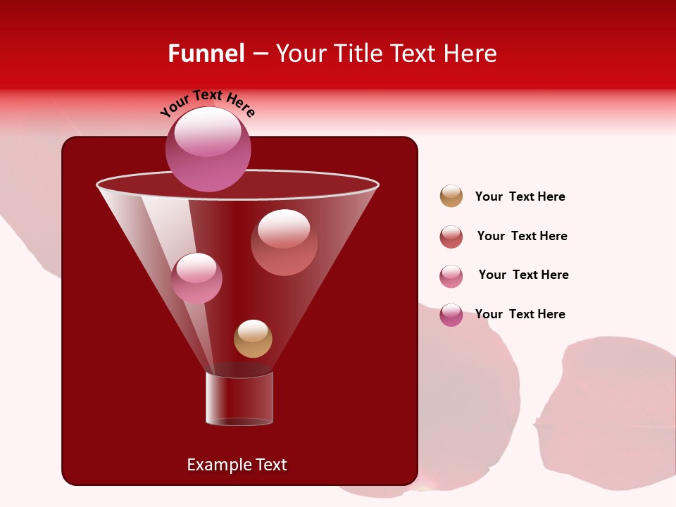 Romantic Delicacy Floral PowerPoint Template