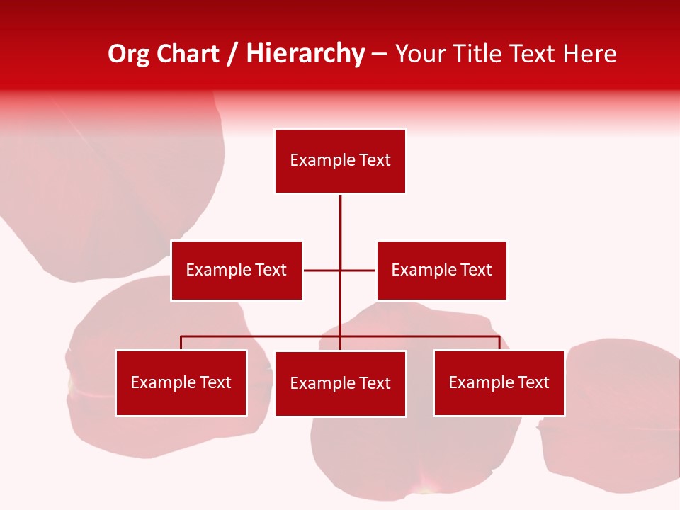 Romantic Delicacy Floral PowerPoint Template