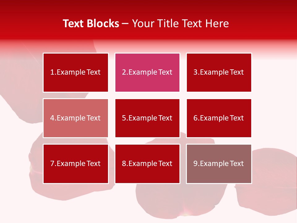 Romantic Delicacy Floral PowerPoint Template