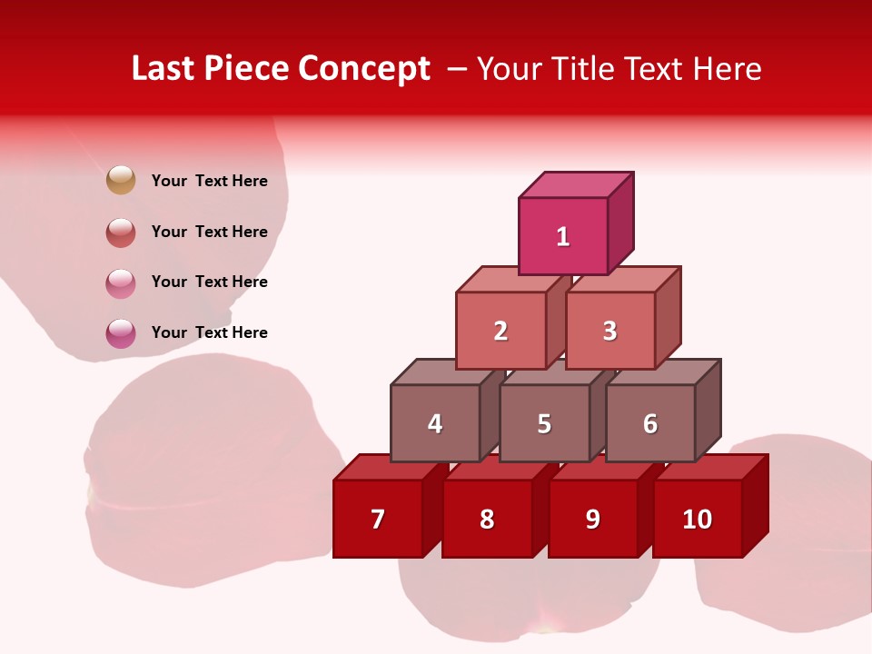 Romantic Delicacy Floral PowerPoint Template