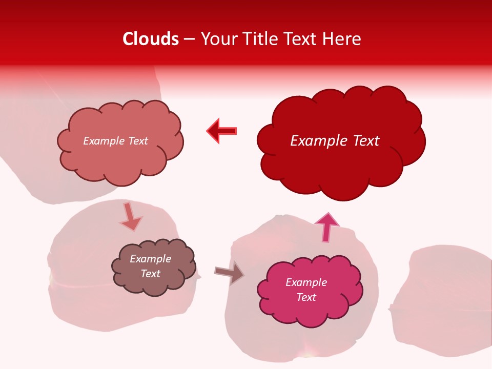 Romantic Delicacy Floral PowerPoint Template