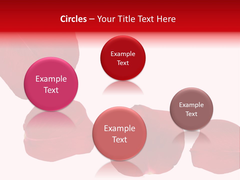 Romantic Delicacy Floral PowerPoint Template