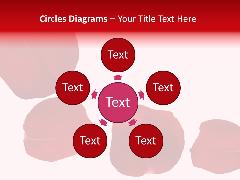 Romantic Delicacy Floral PowerPoint Template