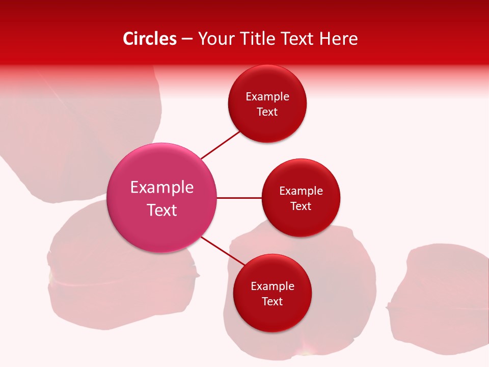 Romantic Delicacy Floral PowerPoint Template