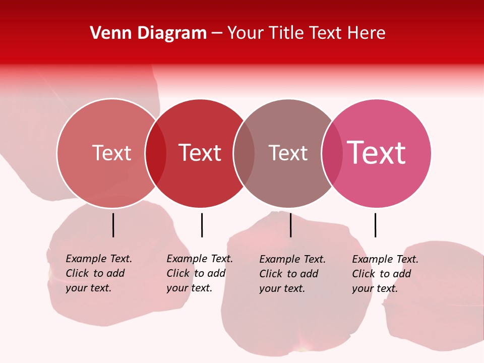 Romantic Delicacy Floral PowerPoint Template