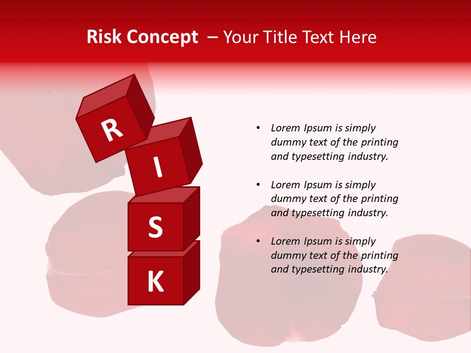 Romantic Delicacy Floral PowerPoint Template