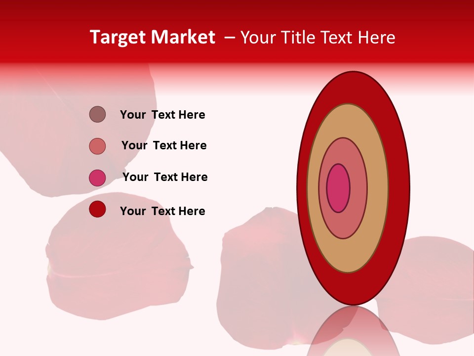 Romantic Delicacy Floral PowerPoint Template