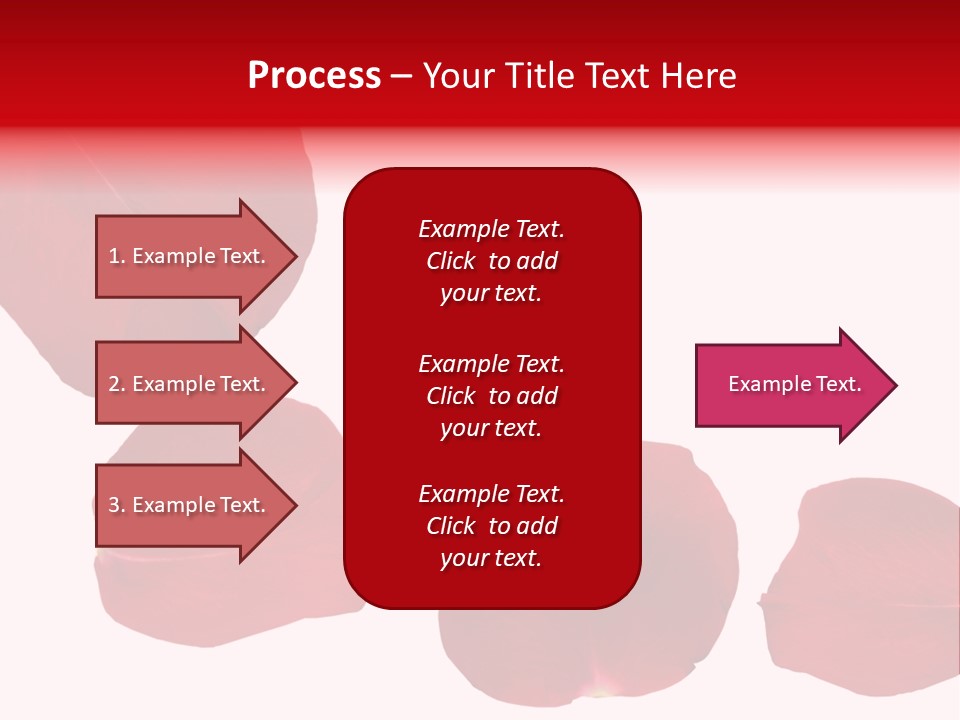 Romantic Delicacy Floral PowerPoint Template