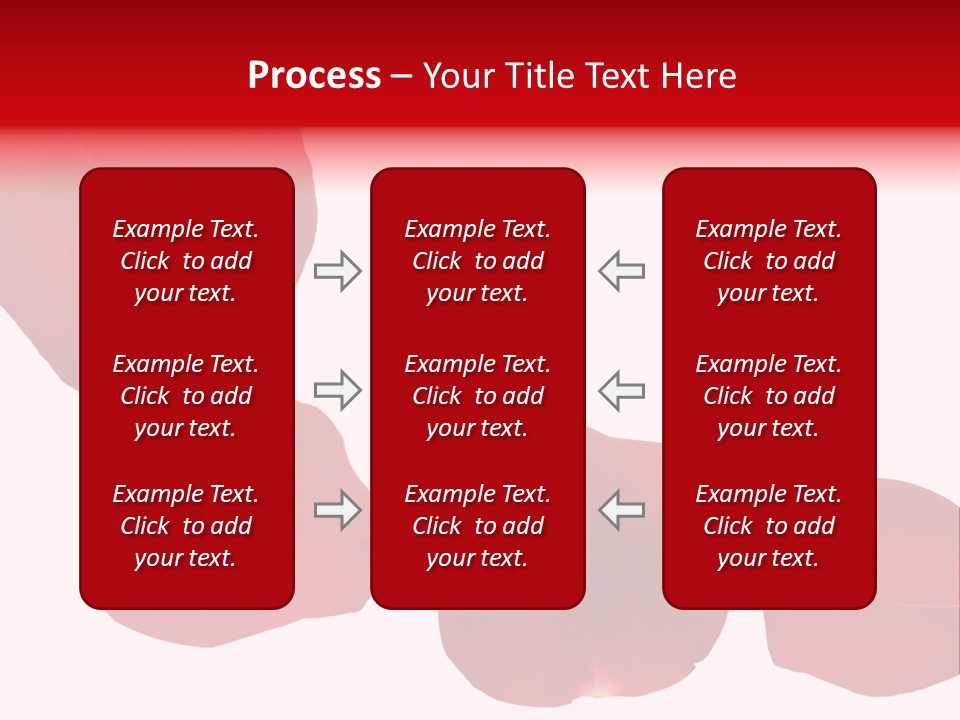 Romantic Delicacy Floral PowerPoint Template
